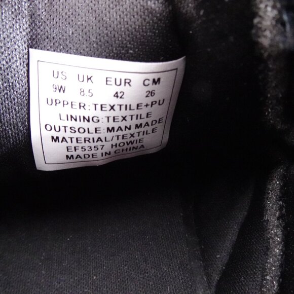 RBX Howie Slip On Sneaker Men's Size 9W Black Training Shoes Athletic Active NEW - Picture 12 of 13